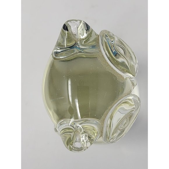 Vintage Art Glass Action International LTD Paperweight Owl Figurine - Picture 5 of 9